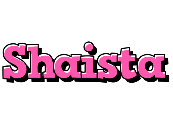 Shaista girlish logo