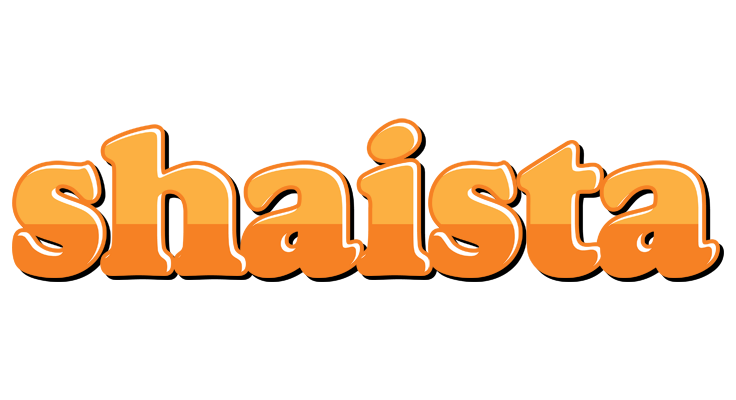 Shaista orange logo