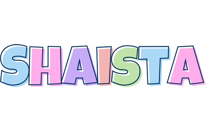 Shaista pastel logo
