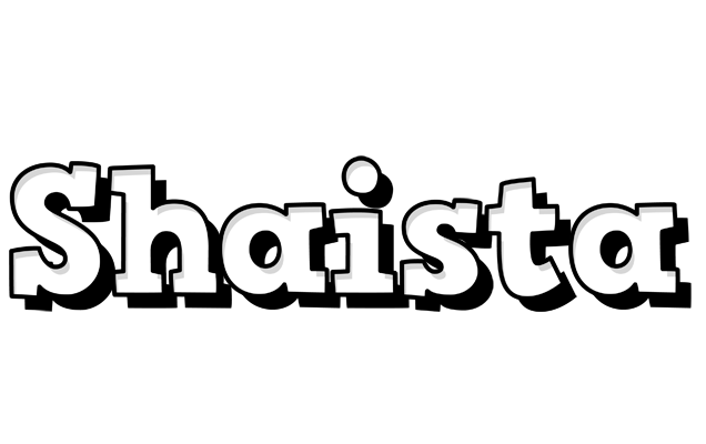Shaista snowing logo