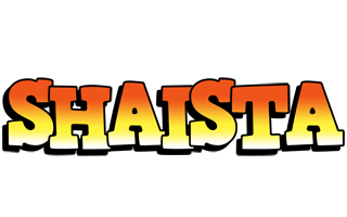 Shaista sunset logo