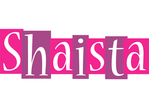 Shaista whine logo