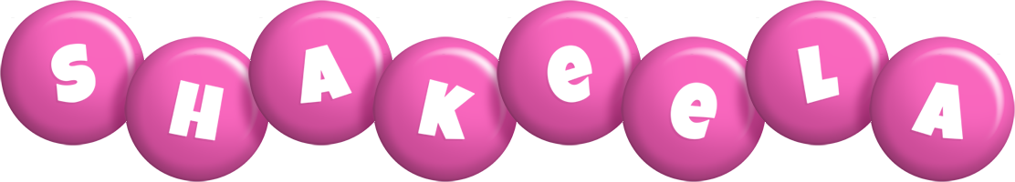 Shakeela candy-pink logo