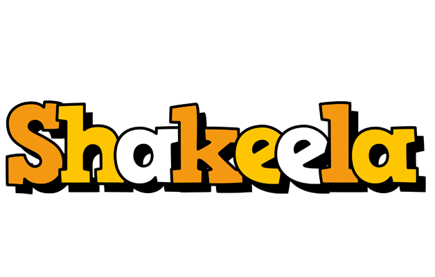 Shakeela cartoon logo
