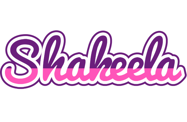 Shakeela cheerful logo