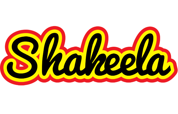 Shakeela flaming logo