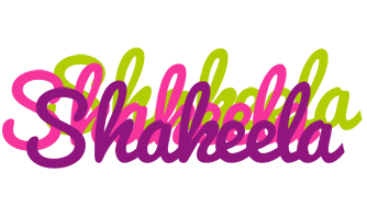 Shakeela flowers logo