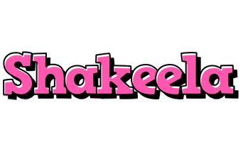 Shakeela girlish logo