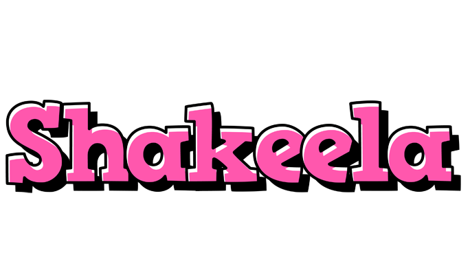 Shakeela girlish logo