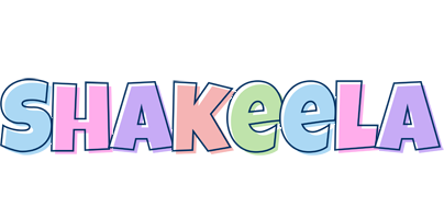 Shakeela pastel logo