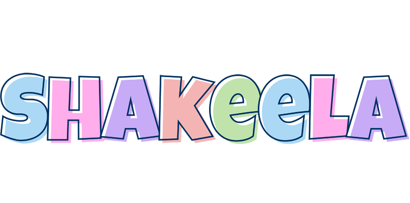 Shakeela pastel logo