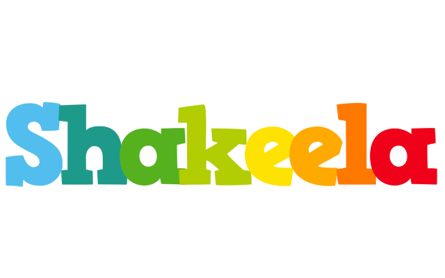 Shakeela rainbows logo