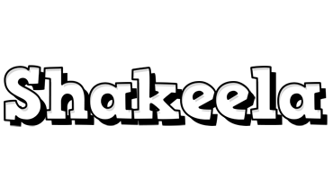 Shakeela snowing logo