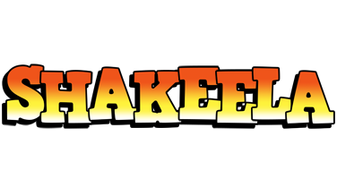 Shakeela sunset logo