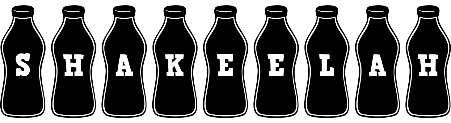 Shakeelah bottle logo