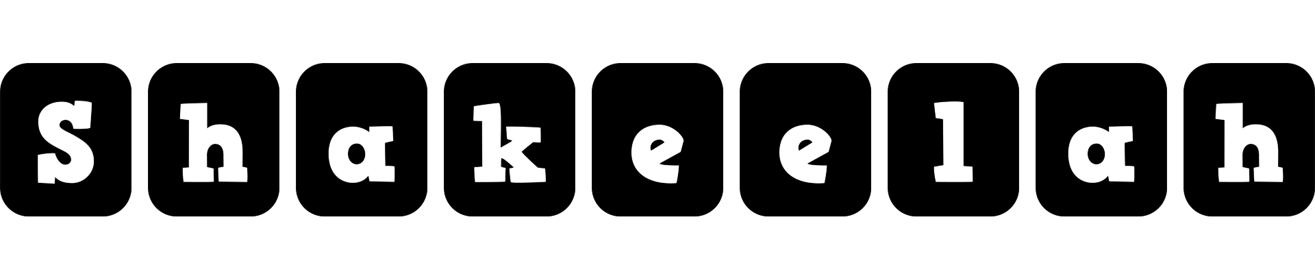 Shakeelah box logo