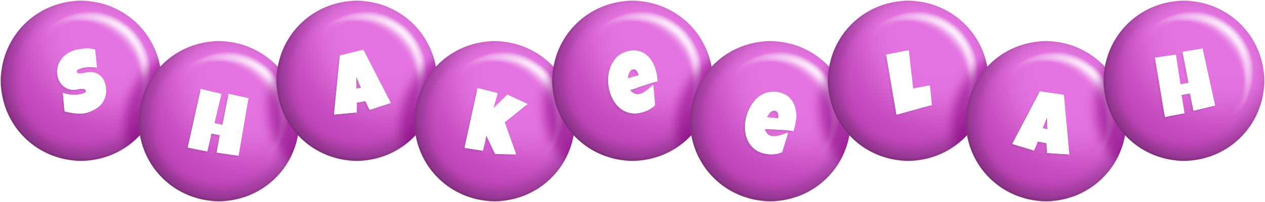 Shakeelah candy-purple logo