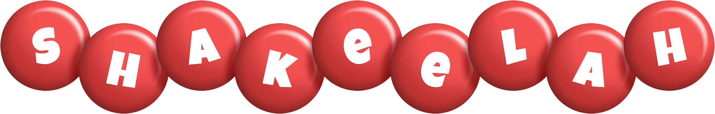 Shakeelah candy-red logo
