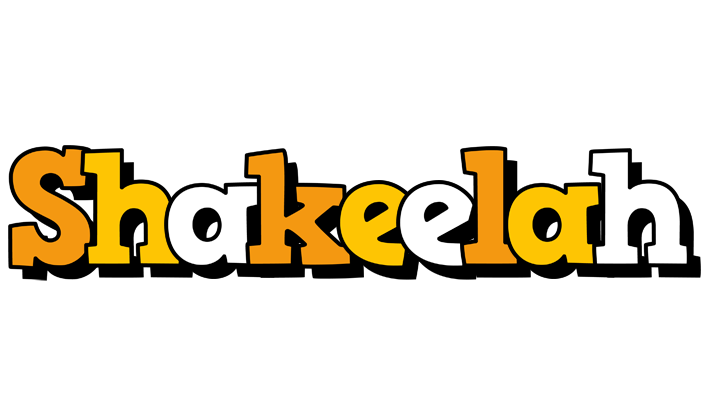 Shakeelah cartoon logo