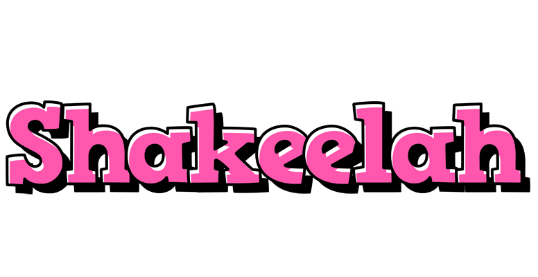 Shakeelah girlish logo