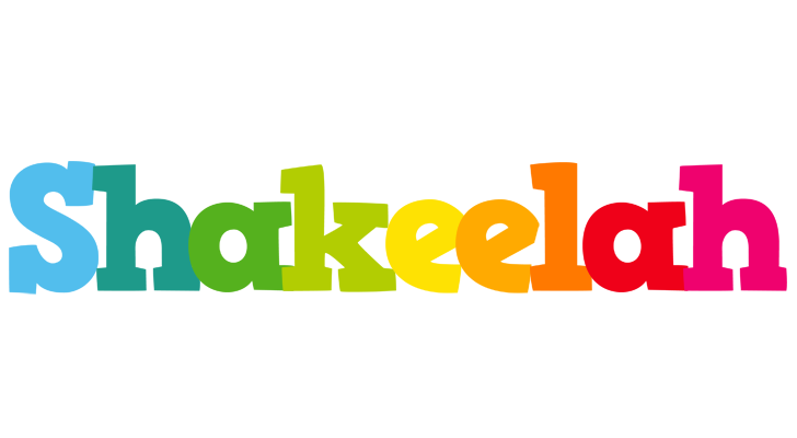 Shakeelah rainbows logo