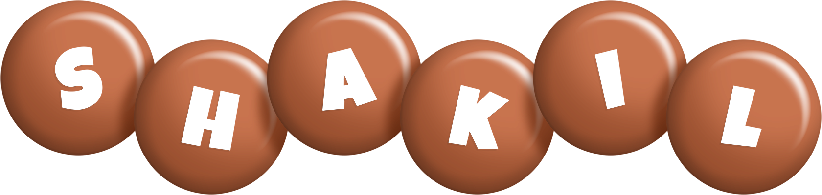 Shakil candy-brown logo