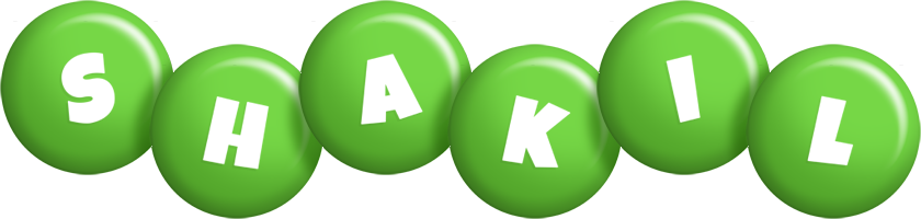 Shakil candy-green logo