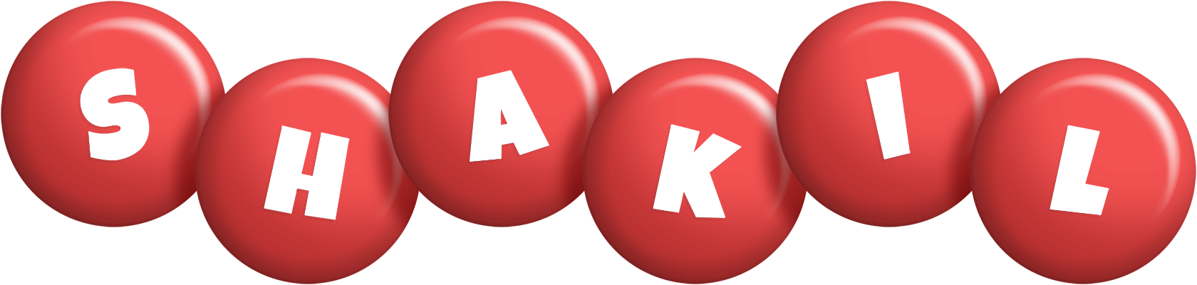 Shakil candy-red logo