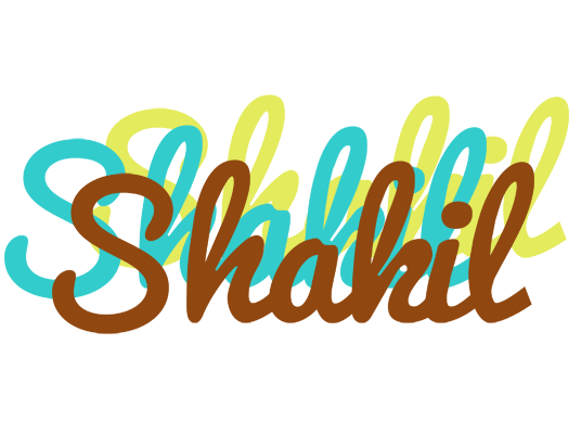 Shakil cupcake logo