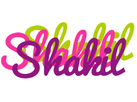 Shakil flowers logo