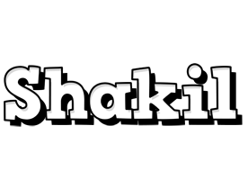 Shakil snowing logo