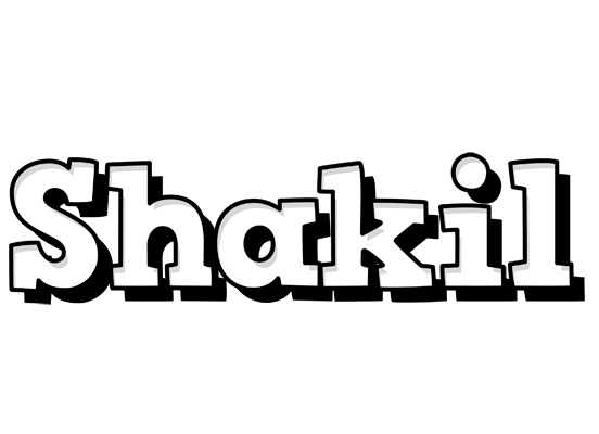 Shakil snowing logo