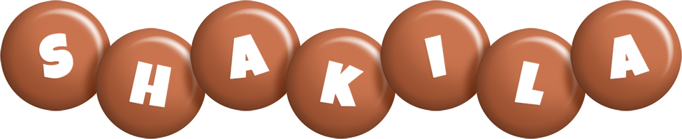 Shakila candy-brown logo