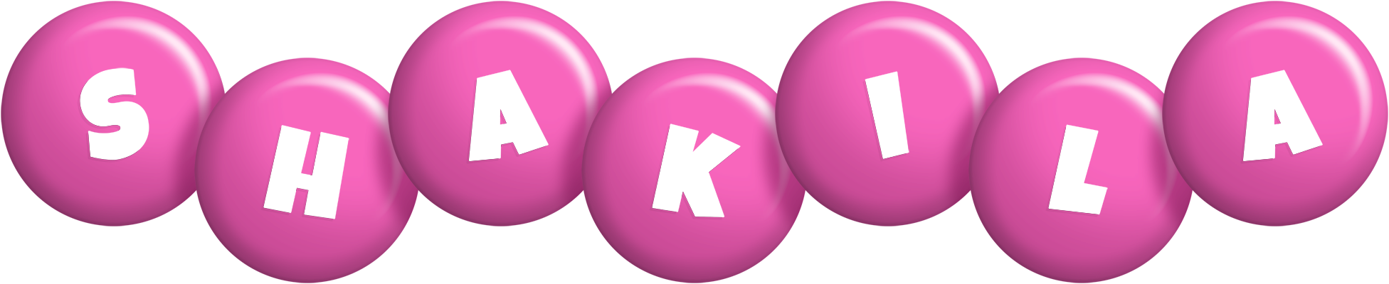 Shakila candy-pink logo