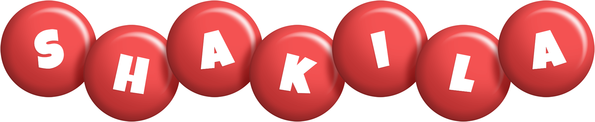 Shakila candy-red logo