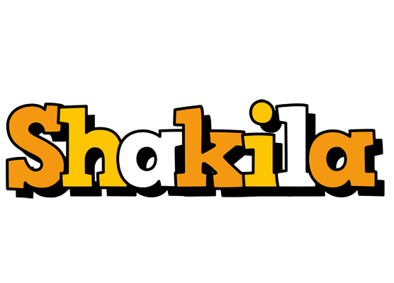 Shakila cartoon logo