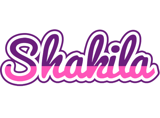 Shakila cheerful logo