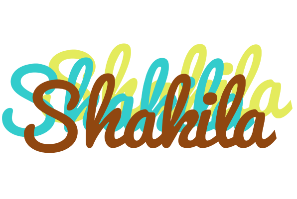 Shakila cupcake logo