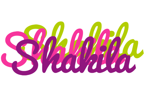 Shakila flowers logo