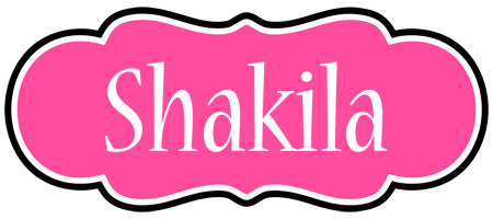 Shakila invitation logo