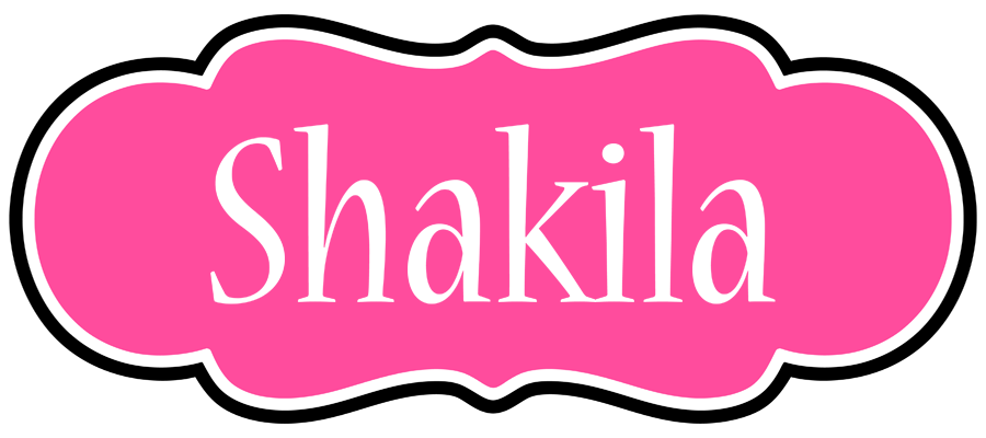 Shakila invitation logo