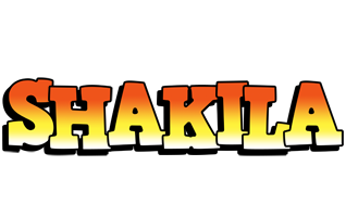 Shakila sunset logo