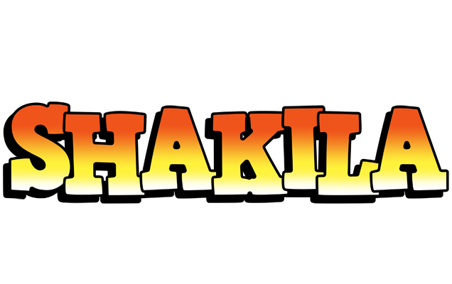 Shakila sunset logo