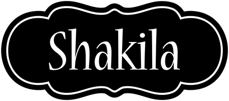 Shakila welcome logo