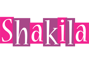 Shakila whine logo