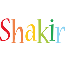Shakir birthday logo