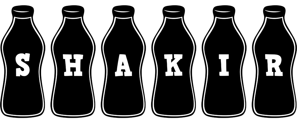 Shakir bottle logo