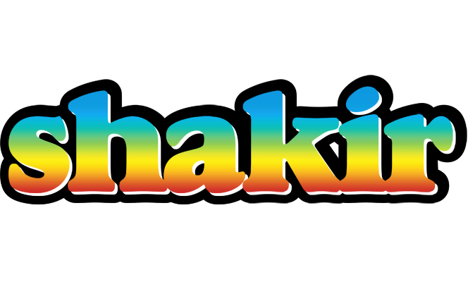 Shakir color logo