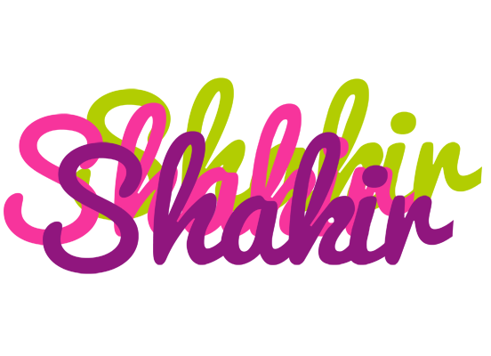 Shakir flowers logo