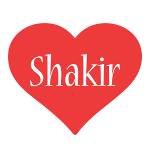 Shakir love logo